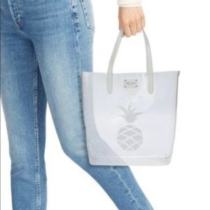 NWT JEFF WAN Bazar Pine PVC Tote